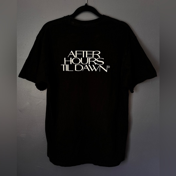 The Weekend After Hours Til Dawn Tour T Shirt Men’s Size Large - Picture 3 of 10